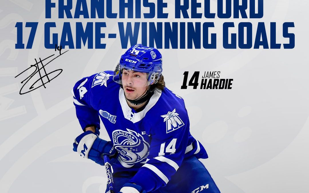 James Hardie Sets another Franchise Record in Steelheads Finale