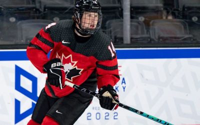 Andrew Cristall Shines for U18 National Team in Hlinka Gretzky Cup Round Robin