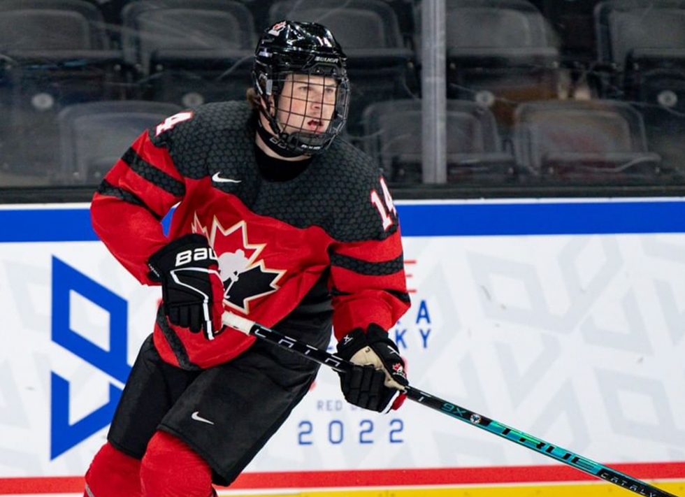 Andrew Cristall Shines For U18 National Team In Hlinka Gretzky Cup ...