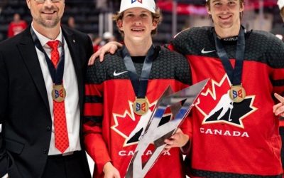 Andrew Cristall and Team Canada Win Gold at Hlinka Gretzky Cup