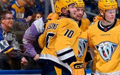 Colton Sissons Skates in his 500th NHL Game!