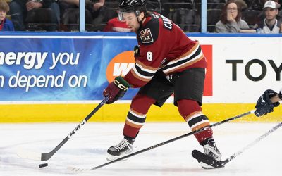 Michael Carcone Sets Single-Season Goal and Points Records with Tucson Roadrunners