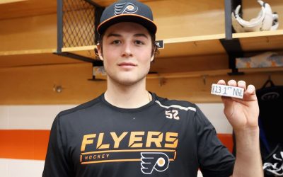 Tyson Foerster Scores His First Career NHL Goal!