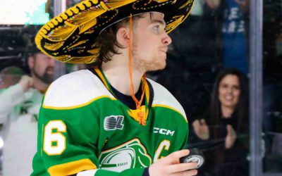 Sean McGurn Scores Hat-Trick to Open OHL Playoffs!