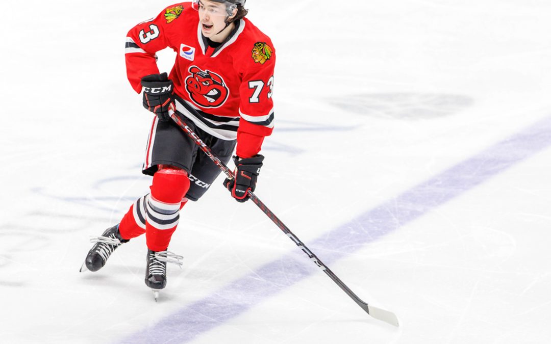 Jalen Luypen Makes Pro Debut with Rockford IceHogs