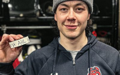 Jalen Luypen Scores First Career AHL Goal!