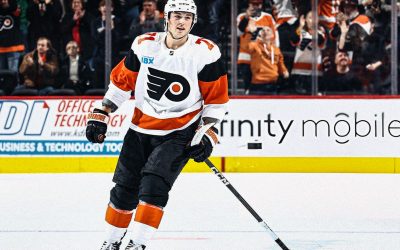 Tyson Foerster Helps Flyers to Make NHL History