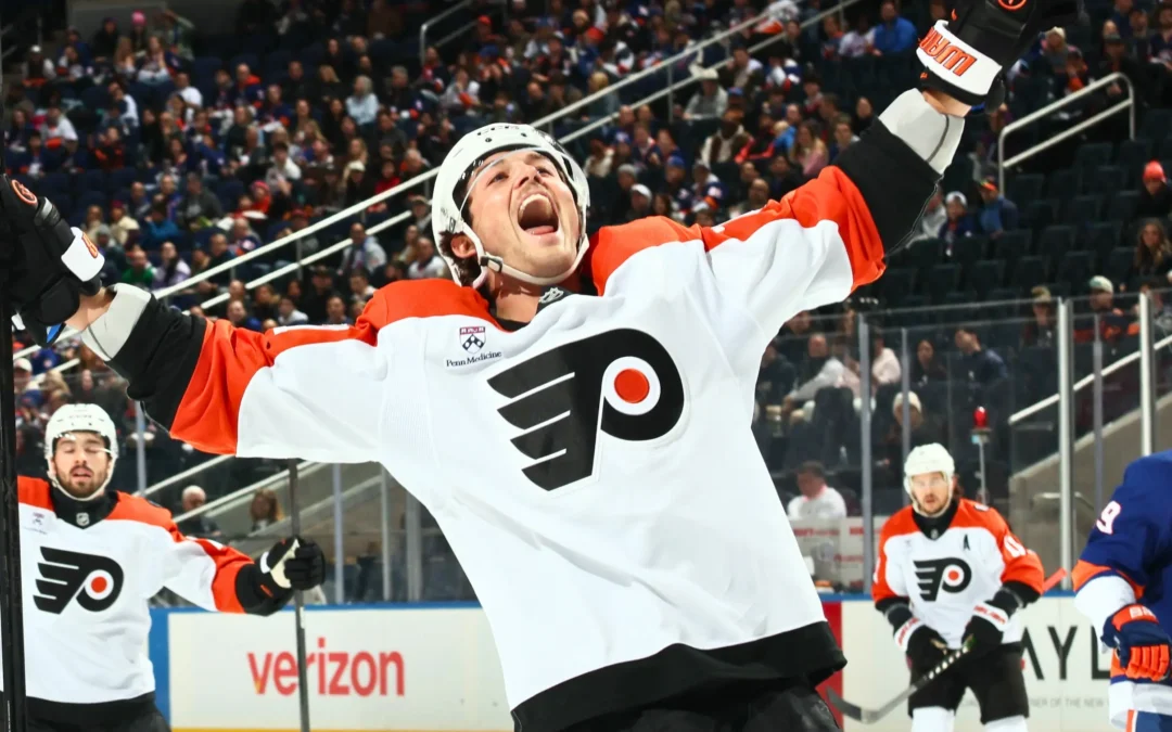 Tyson Foerster Signs 8-Year, $56.8 Million Extension with Philadelphia Flyers